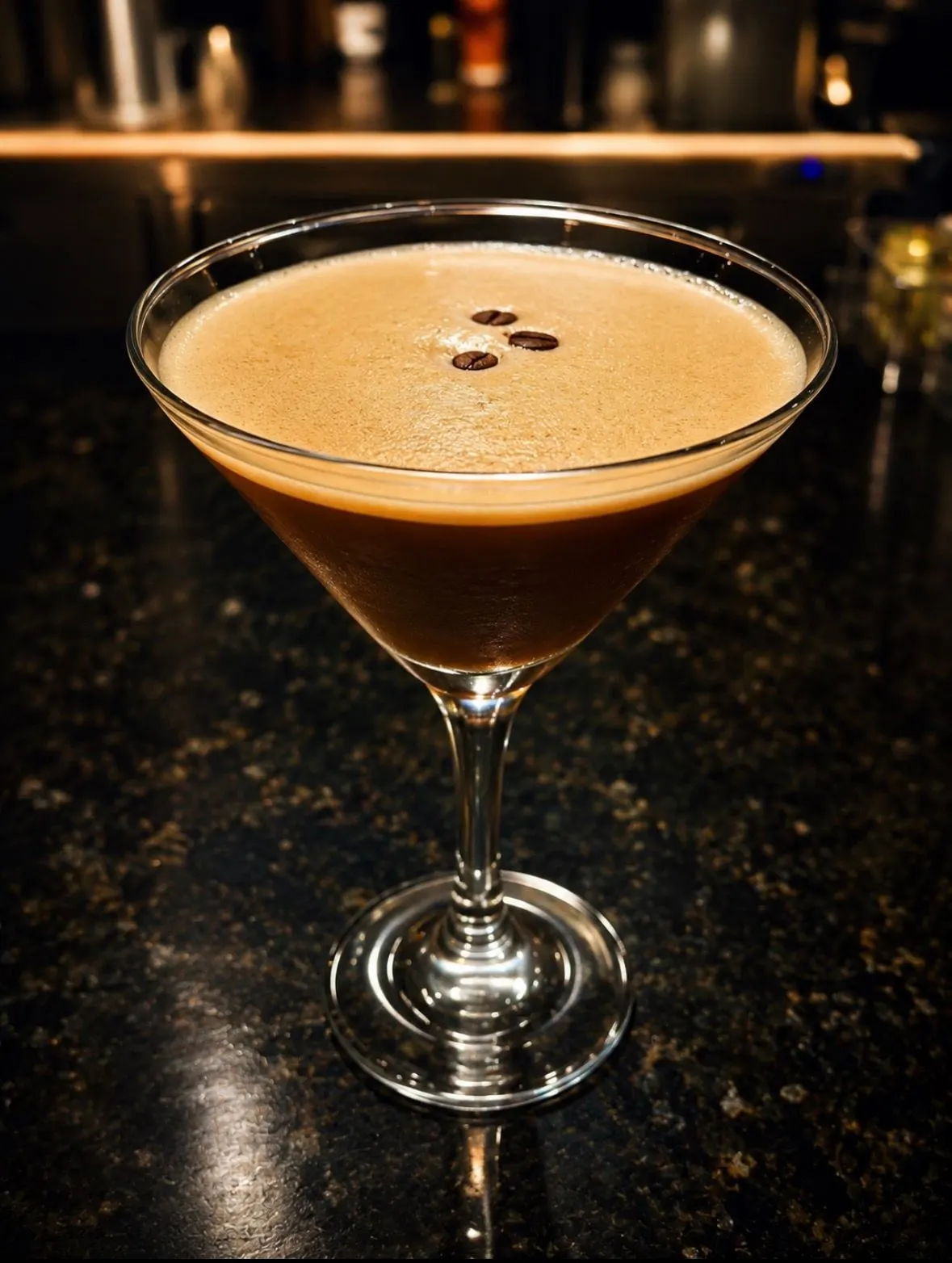 Espresso martini at Funkheizer's