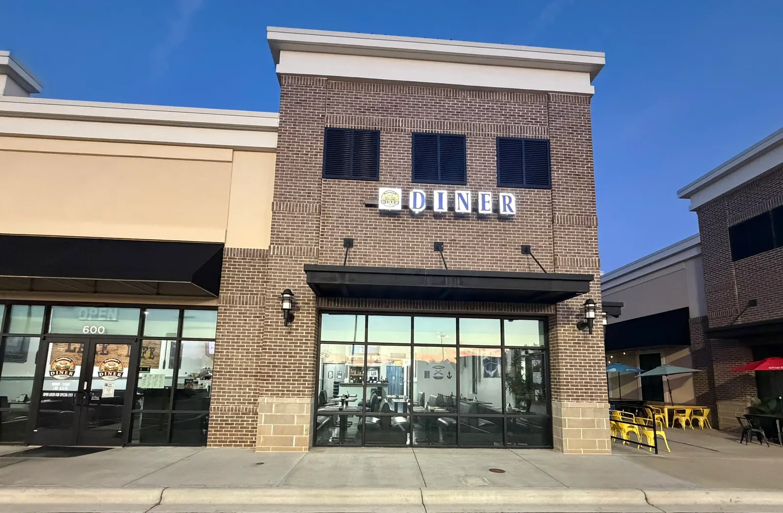 Storefront of Funkheizer's Huntersville at North Creek Village